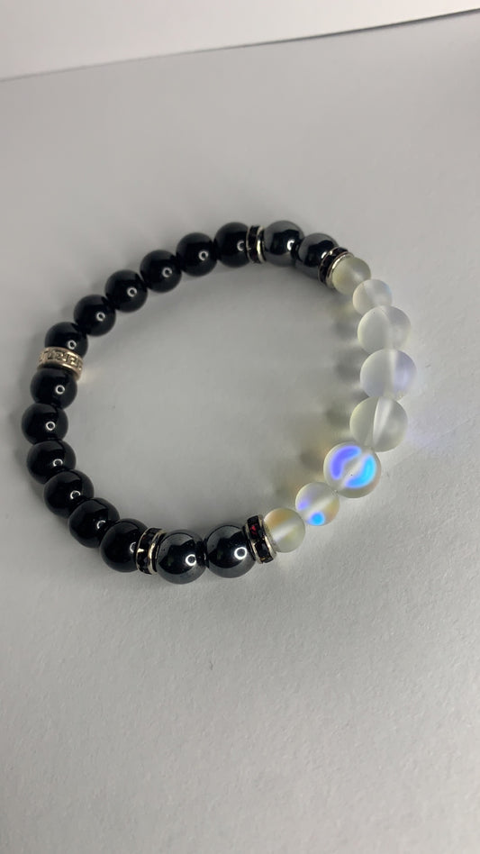 Moonstone Gemstone Healing Bracelet 002