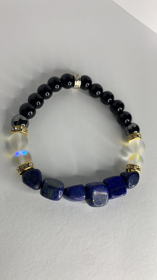 Lapis Gemstone Healing Bracelet 008