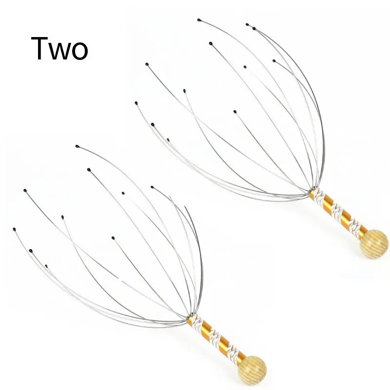 2pc Octopus Claw Scalp Massager