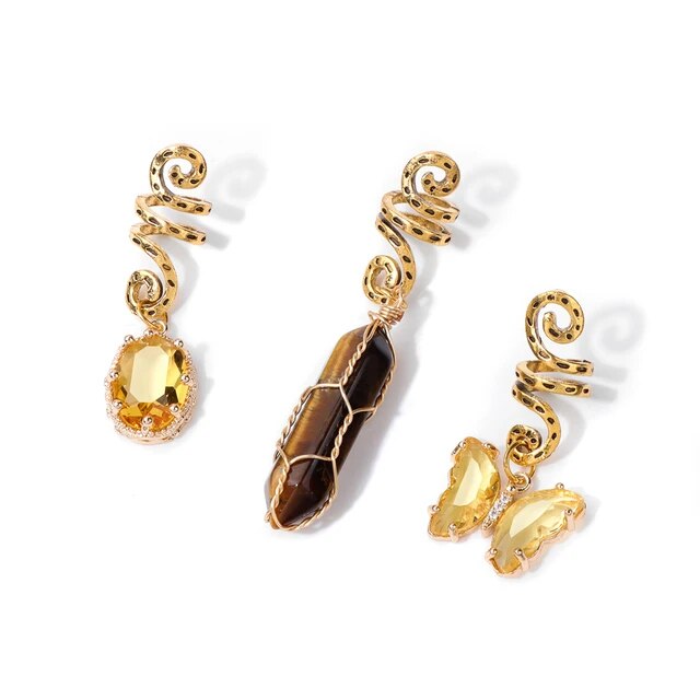 Natural Stone Loc Jewelry