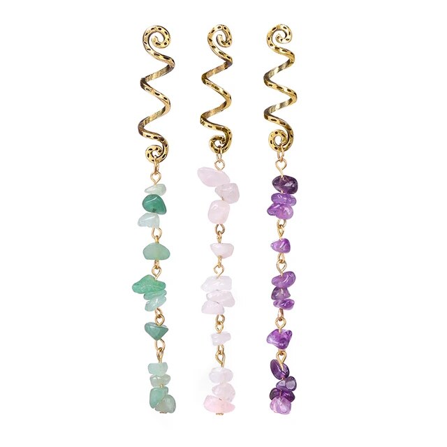 Natural Stone Loc Jewelry