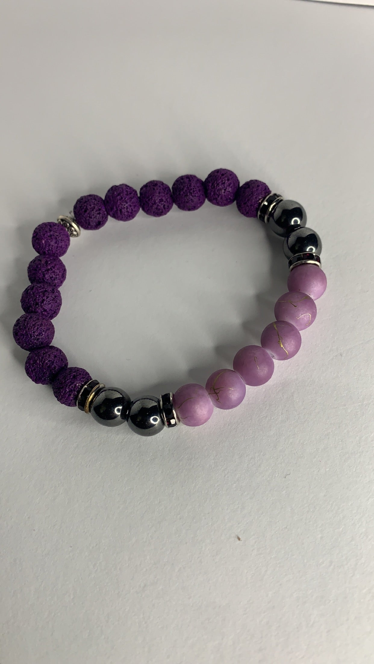 Amethyst Gemstone Healing Bracelet 004