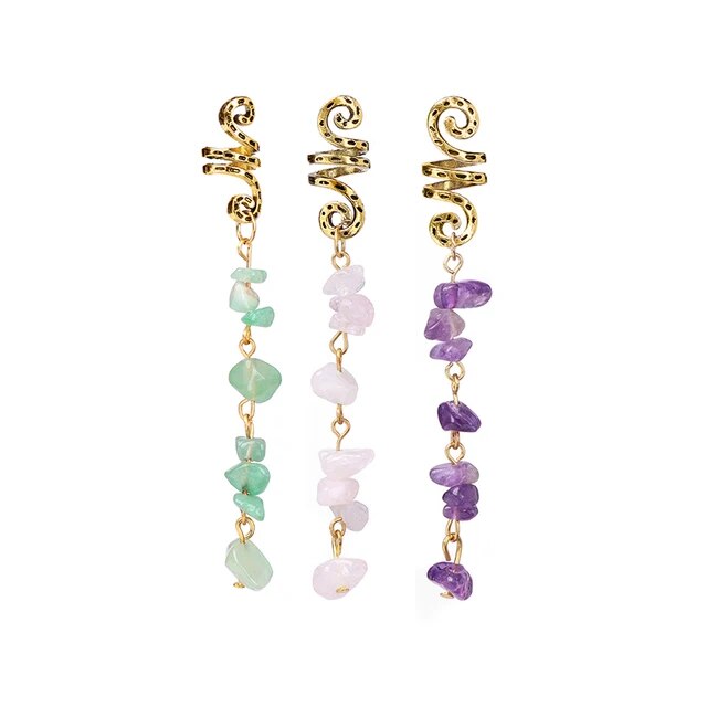 Natural Stone Loc Jewelry