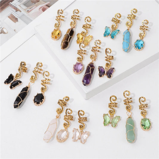 Natural Stone Loc Jewelry