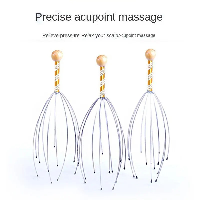2pc Octopus Claw Scalp Massager